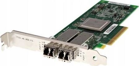 HP Karta Rozszerzeń PCI-E QLogic QLE2564 HBA 2x FC 8Gb - QLE2562-HBA