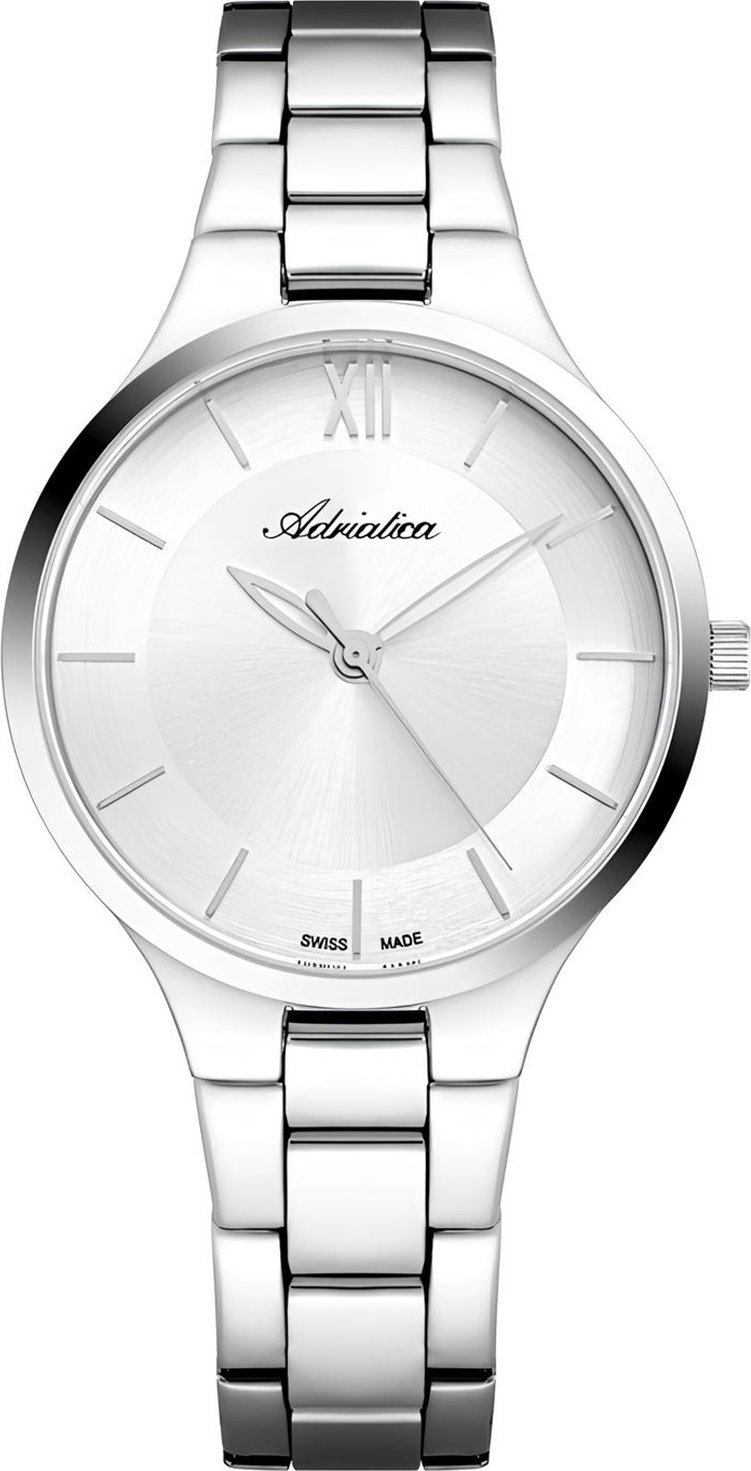Zegarek Adriatica Zegarek damski Adriatica A3823.5163Q srebrny