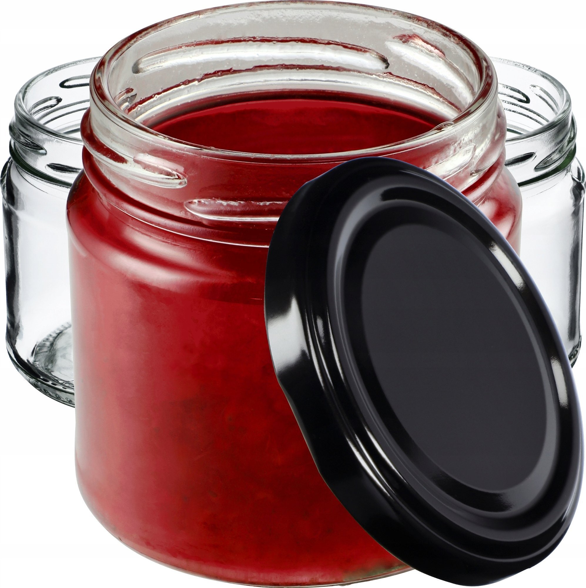 Kadax 50x Słoik 200ml + Zakrętka fi66 Na Przetwory Dżem