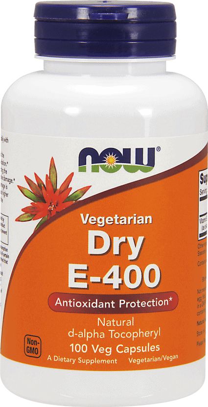 NOW Foods NOW Foods - Witamina E-400, Sucha, 100 vkaps