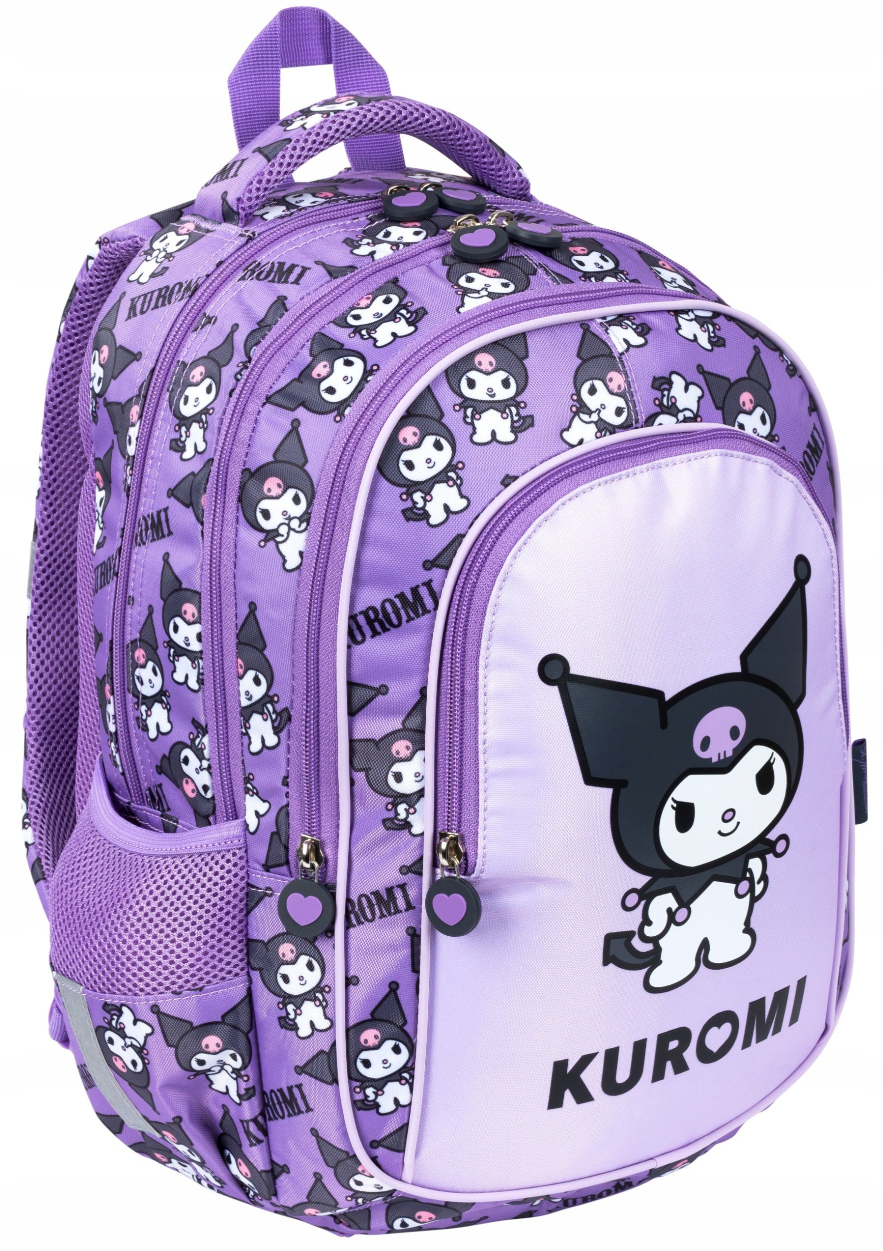 PLECAK 28X41X14 1ZAM 5KIESZ KUROMI VIOLET FOL