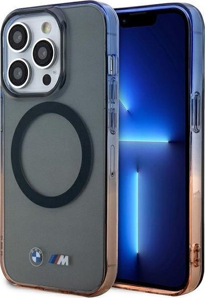 BMW BMW Gradient Bumper MagSafe - Etui iPhone 14 Pro (Szary)