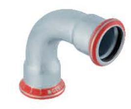 Geberit Kolano 90° Ø108mm MAPRESS C-STAHL - 20111