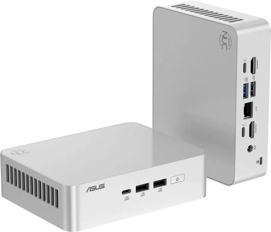 ASUS RNUC15CRSV700002 Barebone Intel Core Ultra 7 265H Kit L6 EU Cord