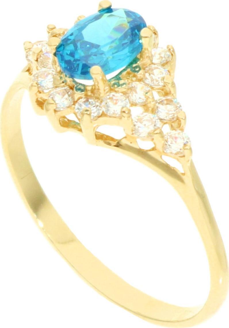 Rosanto Złoty pierścionek z cyrkoniami roz. 24 585 14k