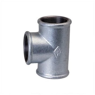 PIPE TEE 1/2 ZN V