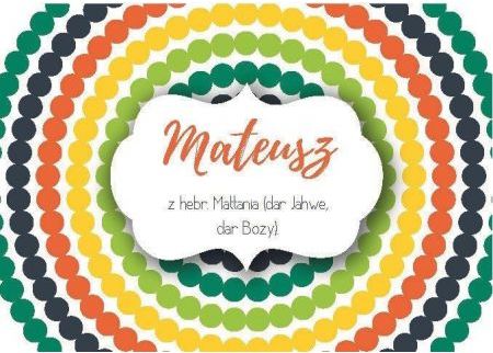 Szaron Magnes Imiona - Mateusz