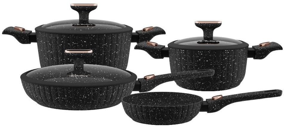 Bollire puodų su dangčiais rinkinys Sicilia, 7 vnt.