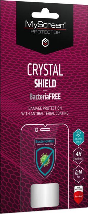 MyScreen Protector Folia ochronna antybakteryjna do Xiaomi Redmi Note 12 Pro 4G MyScreen CRYSTAL SHIELD BacteriaFREE