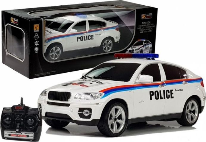 Lean Sport Auto Zdalnie Sterowane Policja Coupe R/C