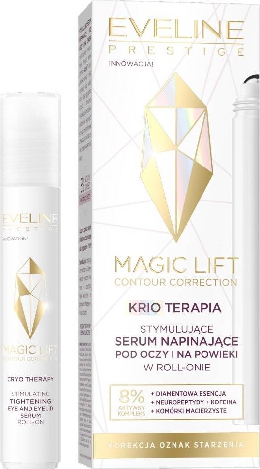 XXXX__Eveline Cosmetics (Eveline) Eveline Magic Lift stymulujące serum napinające pod oczy i na powieki w roll-onie 15ml