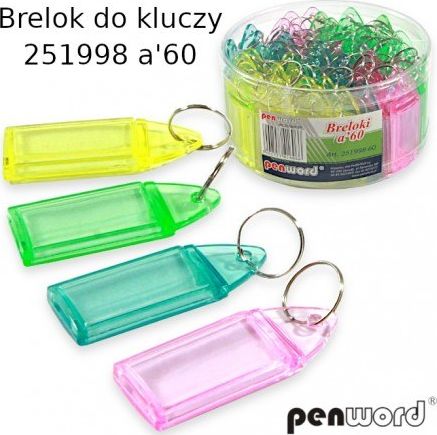 Breloczek Penword BRELOK DO KLUCZY 251998 a60 AKRYL Penword