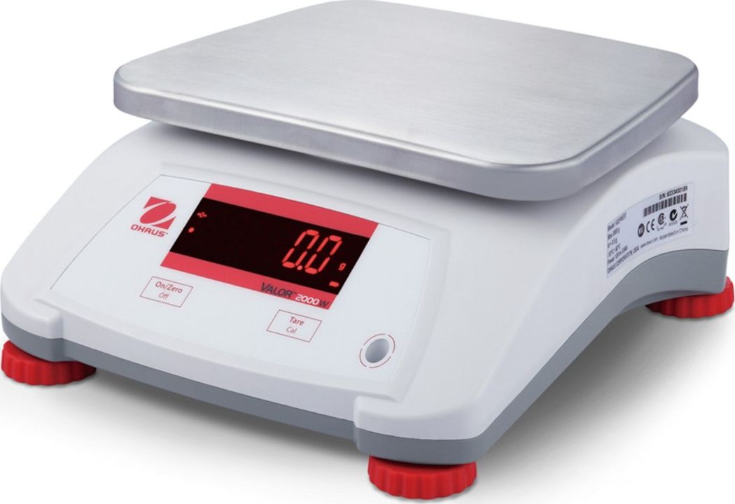 Ohaus Waga VALOR 2000 kontrolna wodoodporna kuchenna gastronomiczna IP68 LED 3Kg / 0.5g - OHAUS V22PWE3T