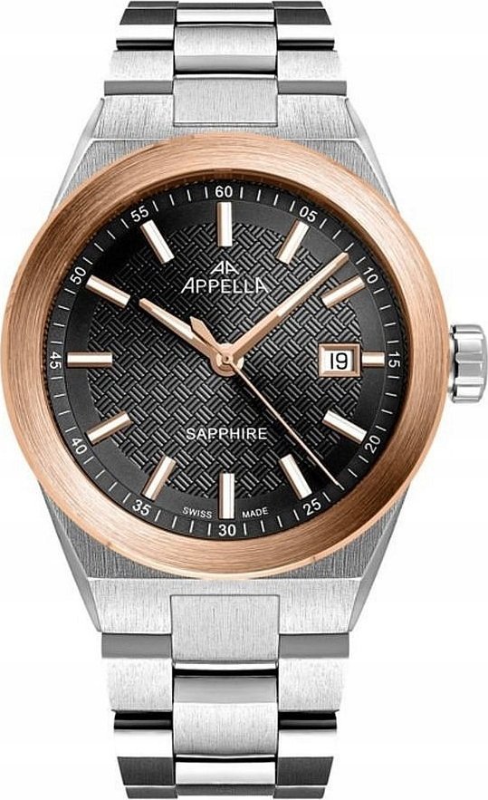 Zegarek męski Appella L70015.R116Q srebrny