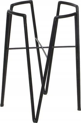 Kwietnik czarny żelazny 25x17,5cm nowoczesny solidny funkcjonalny