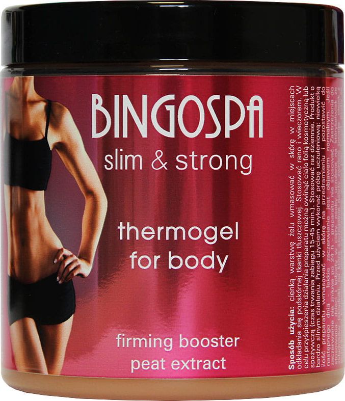 BingoSpa Termożel do ciała z kompleksem ujędrniającym i borowiną BINGOSPA slim strong