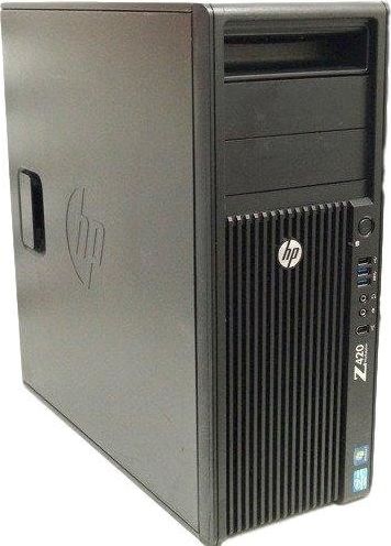 Komputer HP WorkStation Z420 TW Intel Xeon E5-1603 8 GB 240 GB SSD Windows 10 Pro