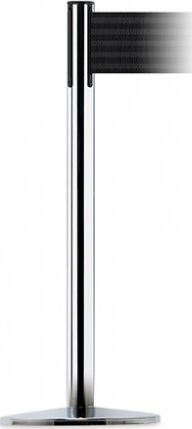 Tensator Pachołek/słupek Advance Plus z rozwijaną taśmą odgradzającą, stal nierdzewna szczotkowana (Taśma brak)