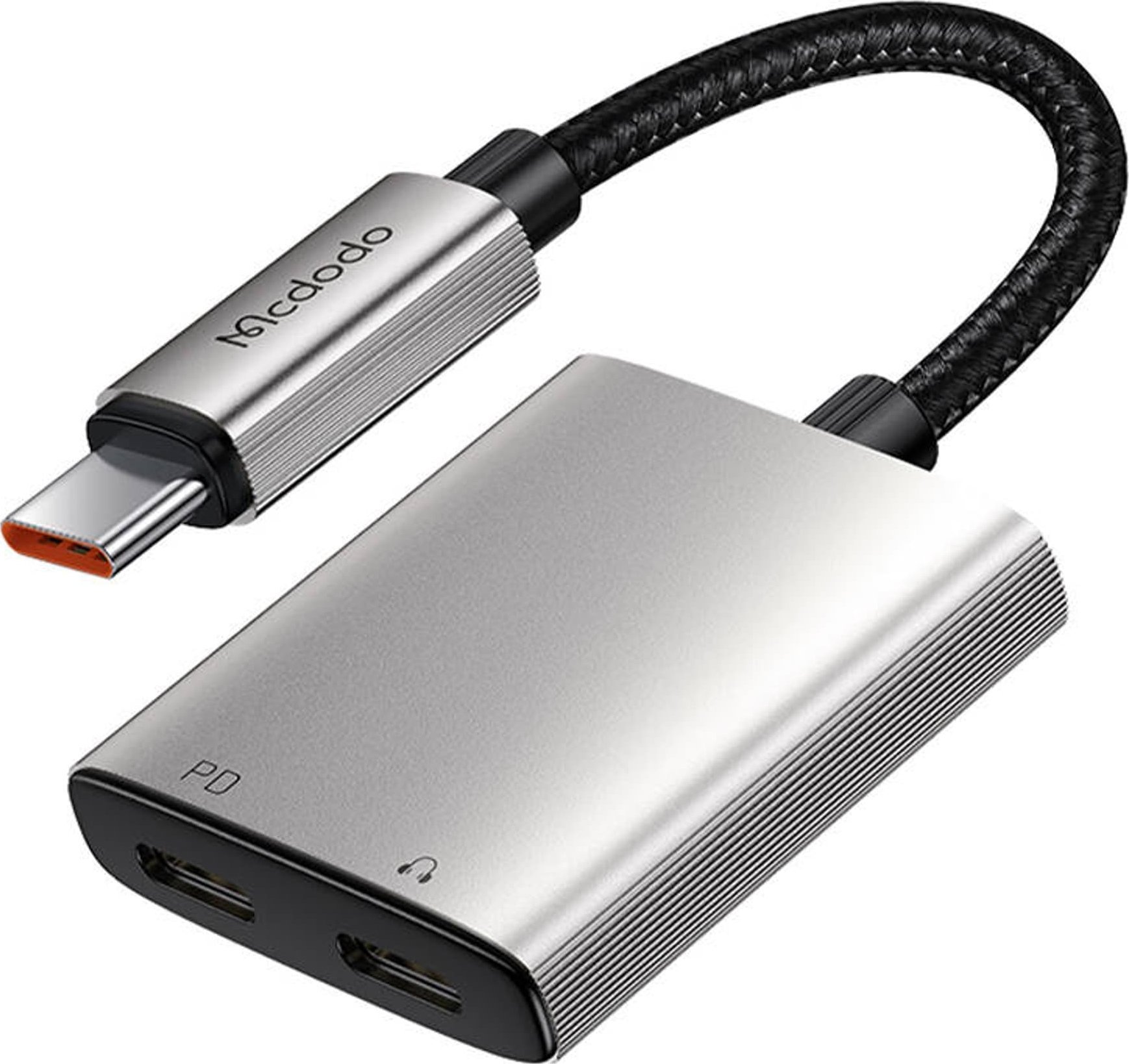 Mcdodo Adapter audio 2w1 USB-C do 2x USB C Mcdodo CA-5570