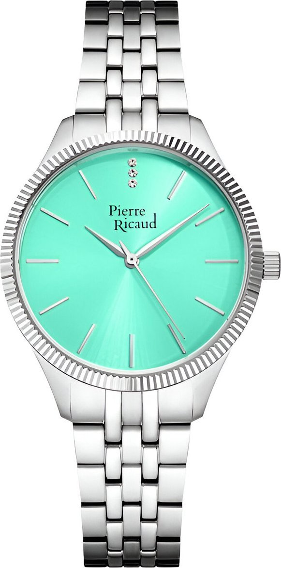 Zegarek Pierre Ricaud Zegarek damski Pierre Ricaud P23010.511TQ CYRKONIE srebrny