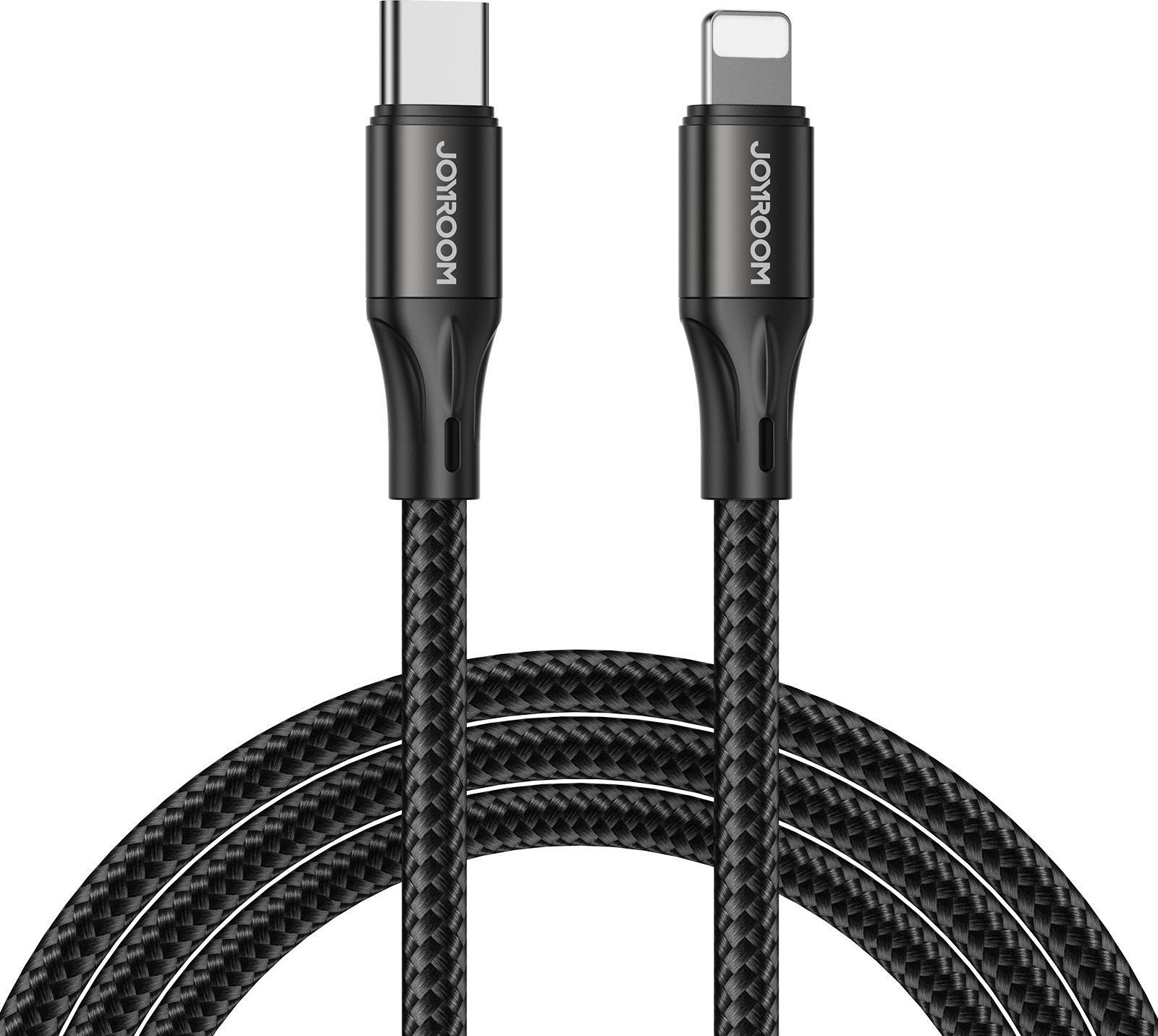 Kabel USB Joyroom USB-C - Lightning 1 m Czarny (6941237177629)