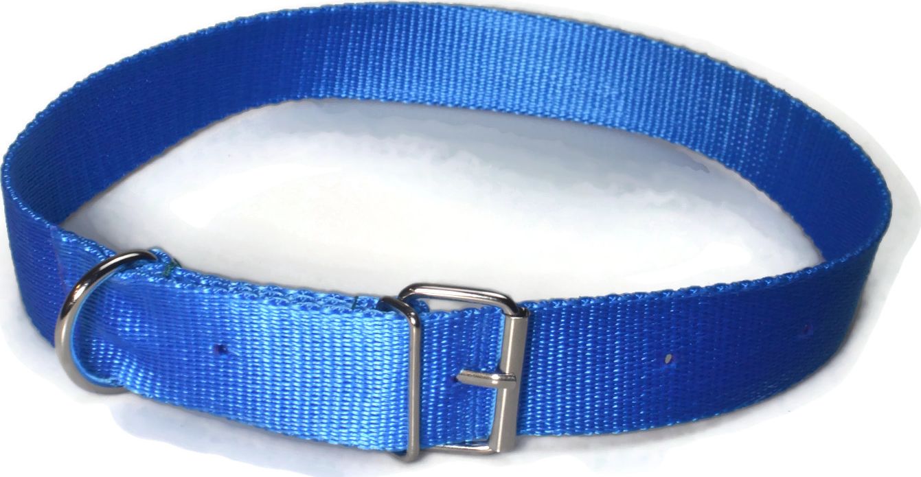 Alizoo Obroża dla dużego psa 30mm/48-67cm z metalową klamerką - ALIZOO