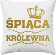 Koszulkowy Śpiąca Królewna - poduszka z nadrukiem