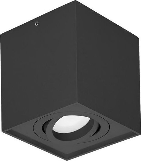 Lampa sufitowa Orno CAROLIN DLS GU10 downlight max 35W, IP20, kwadrat, czarny,AD-OD-6145BGU10