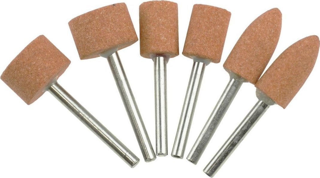 Dedra Kamienie szlifierskie, zestaw 6szt