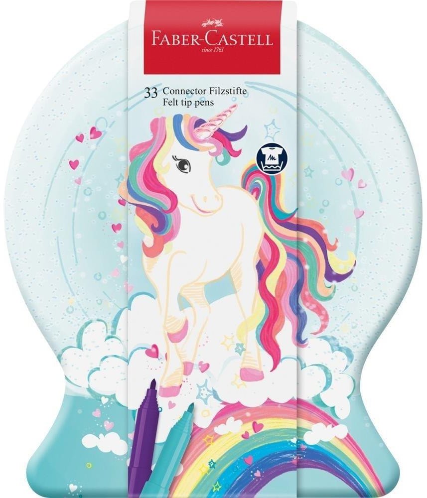 Flamastry Connector 33 kolory FABER CASTELL