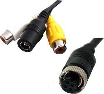 Nvox Kabel przejściówka ze złącza 4PIN na chinch... (NVOX 4PIN CHINCH)