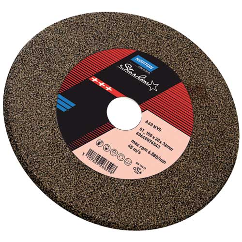Norton Clipper Ściernica do szlifierki stołowej STARLINE 60A 150x20x32 brązowa - 66253290208