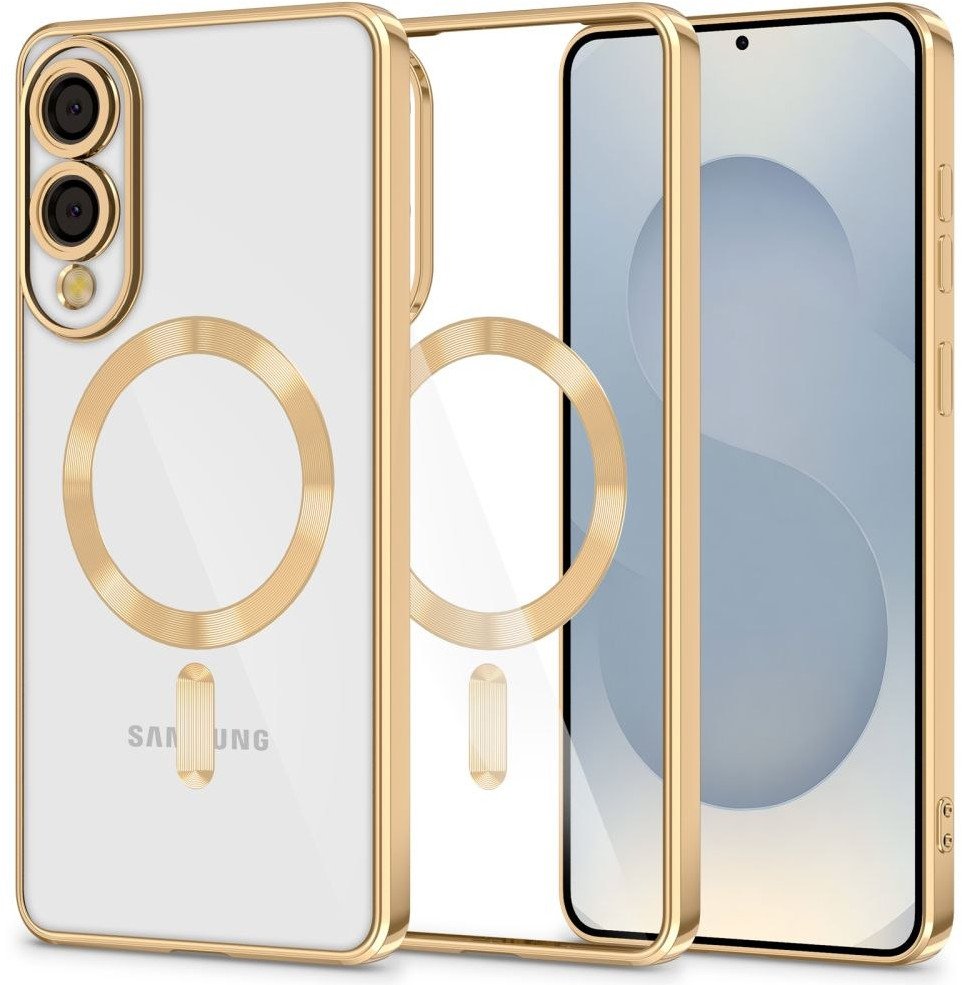 Tech-Protect Magflex Magsafe Galaxy S25 Edge shiny gold