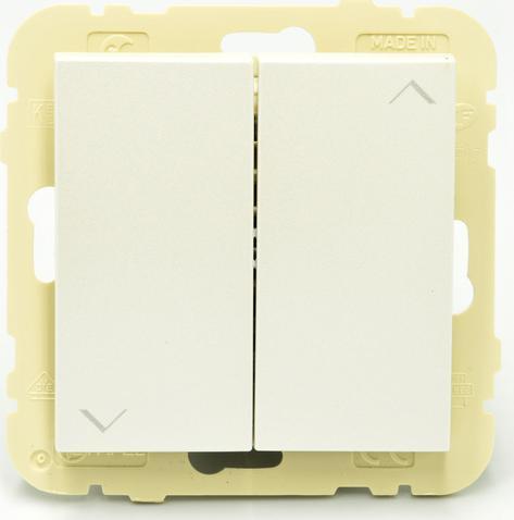 Efapel EFAPEL LOGUS90 ŁĄCZNIK ŻALUZJOWY ZWIERNY Z ELEKTRYCZNĄ BLOKADĄ LODOWY 90281 KWGE