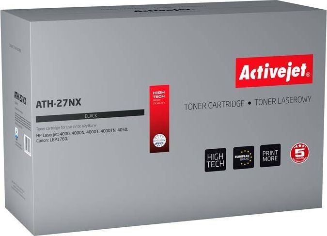 Toner Activejet ATH-27NX Black Zamiennik C4127X/EP-52 (ATH-27NX)