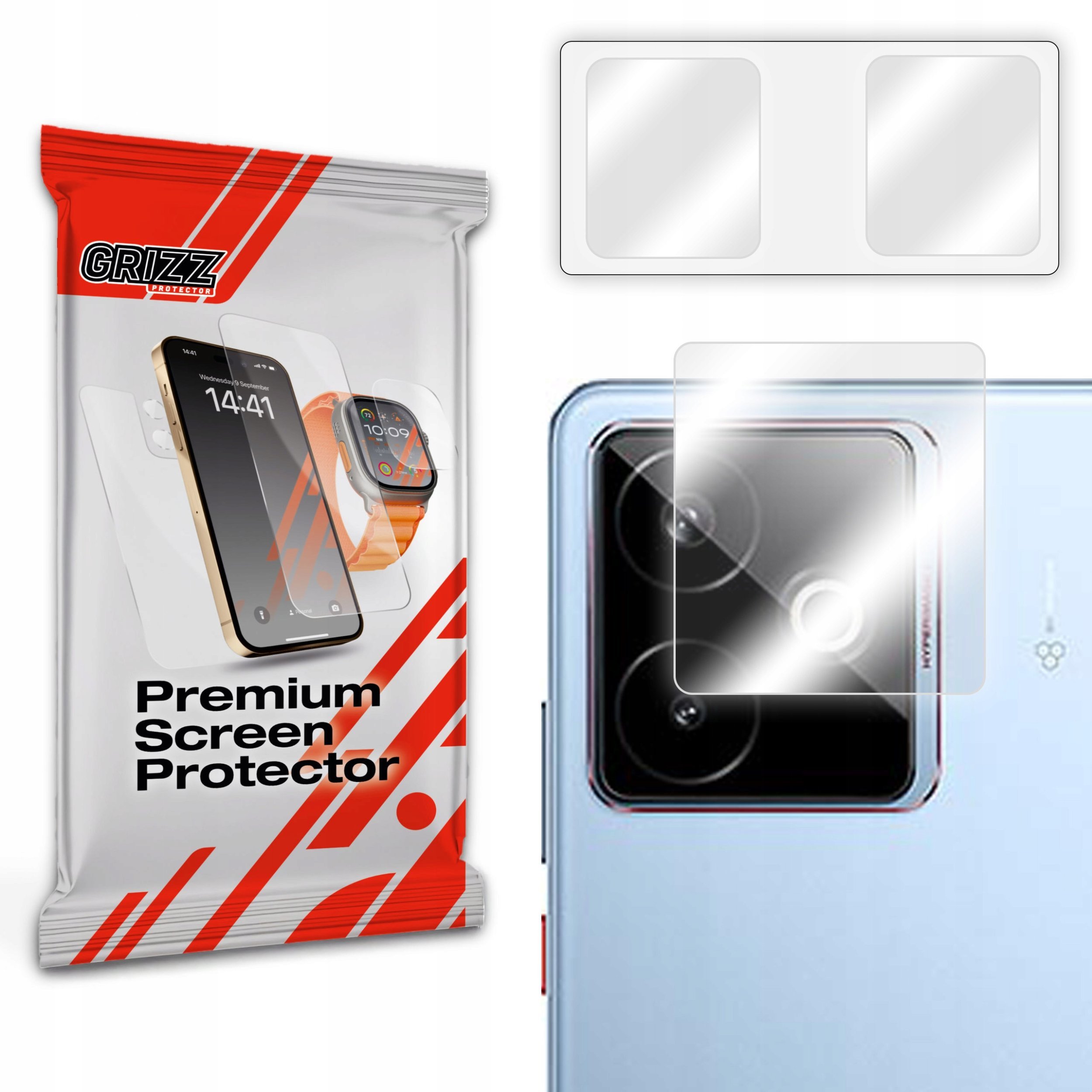 Szkło na aparat GrizzGlass HybridGlass Camera do Realme GT7