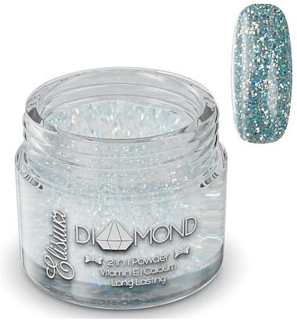 Elisium Diamond 2in1 Powder proszek do manicure tytanowego DB705 Distant Blue 23g