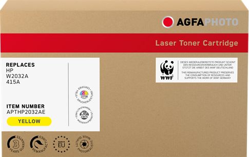 Toner AgfaPhoto Yellow Zamiennik 415A (APTHP2032AE)