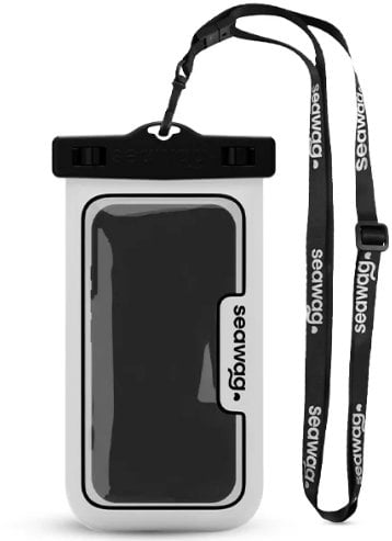 SEAWAG NEXTW1 pokrowiec na telefon komórkowy 17,3 cm (6.8") Etui zamykane Czarny, Biały