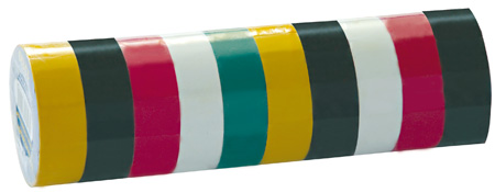 Mega Taśma izolacyjna PVC 19mmx3m 10szt. - 13129