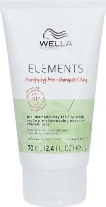 Wella Elements Purifying Pre-Shampoo Clay oczyszczająca glinka do skóry głowy 70ml
