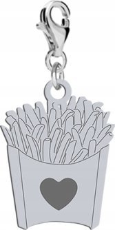 Radziszewska Jewellery Srebrny Charms FRENCH FRIES FRYTKI