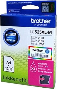 Tusz Brother Brother Tusz LC525XLM Magenta 1,3K 1300sh