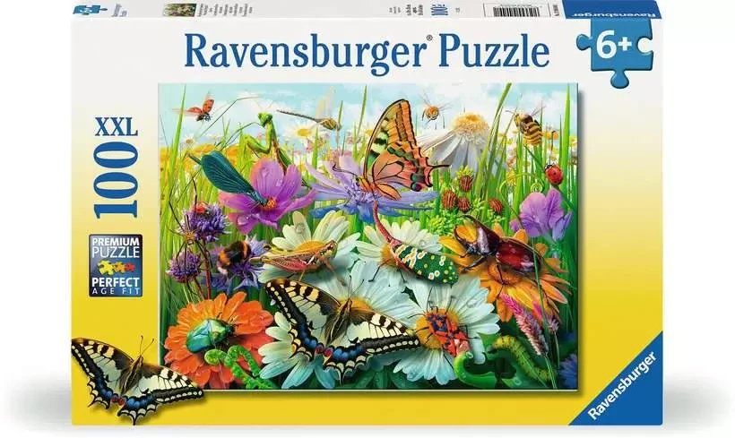 Puzzle dla dzieci 2D: Motyle 100el