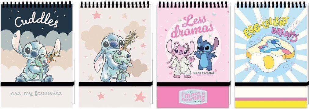 Kołonotes A6/96K kratka Stitch (10szt)