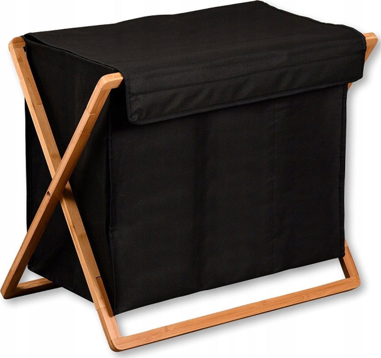 Kesper Kosz na pranie z bambusowym stelażem, 41 x 33 cm