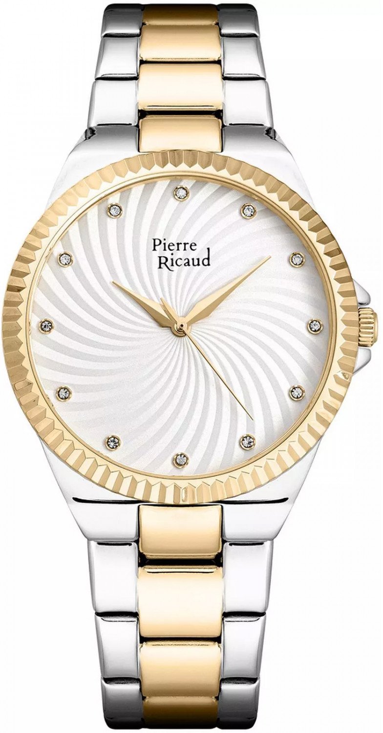 Zegarek damski Pierre Ricaud P22073.2113Q CYRKONIE srebrny