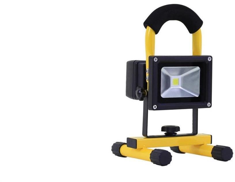 Naświetlacz akumulatorowy roboczy SPOT 20, 13W LED, 1200lm, 5700K, 4400mAh, IP44, żółta / 72013