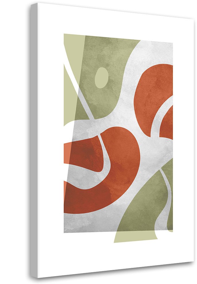 Feeby obraz na płótnie Abstrakcyjne kształty boho 80x120 xxl