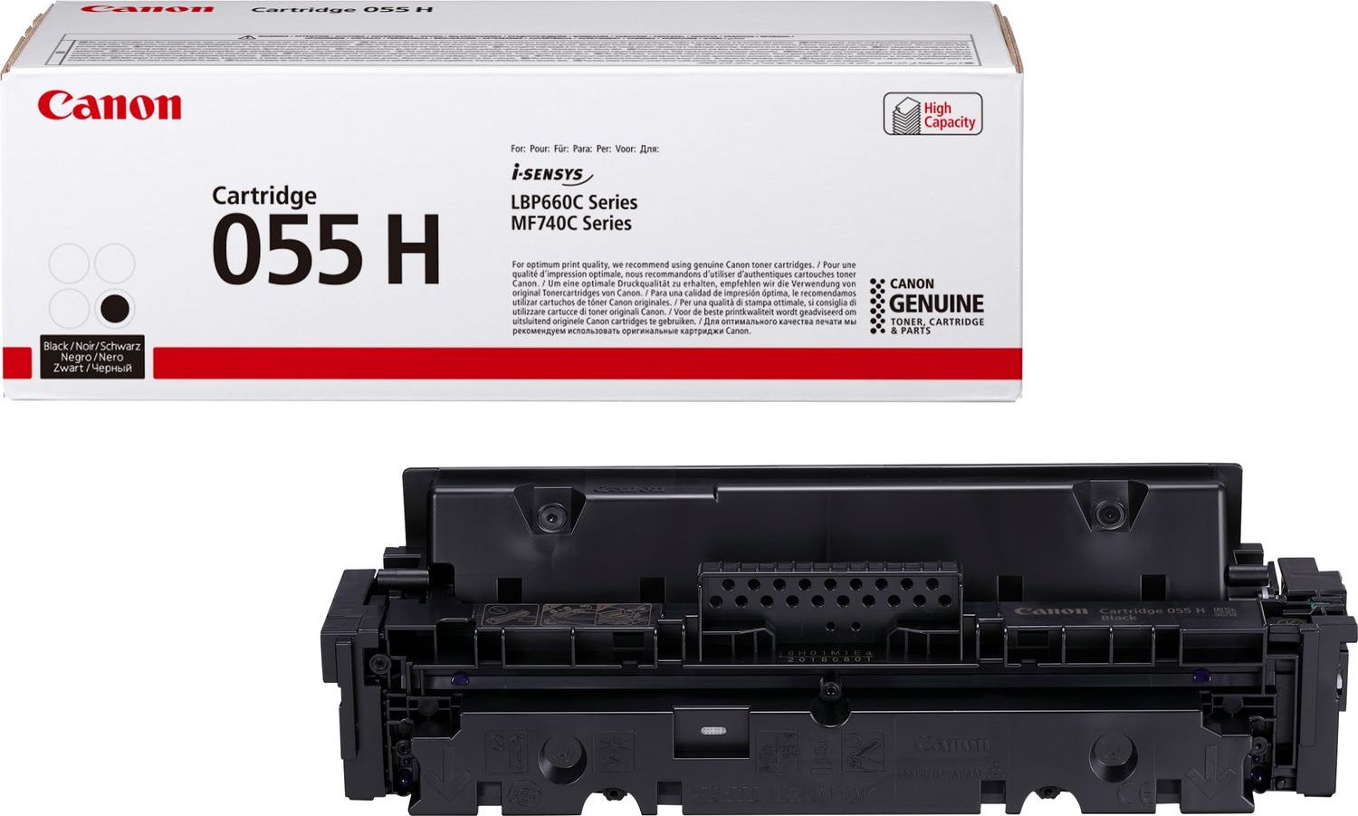 Toner Canon CRG-055H Black Oryginał (3020C002)